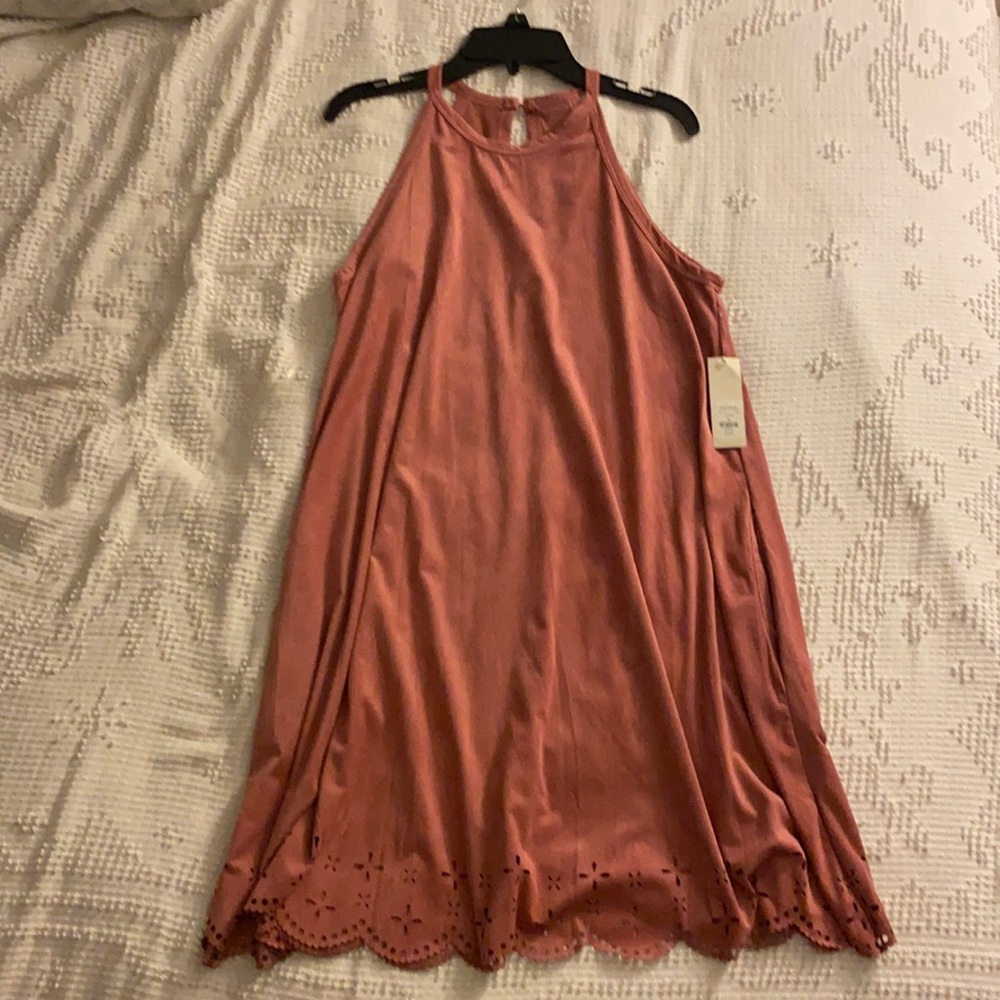 Suede Dress
